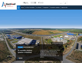 Site Internet d'Atlantisud