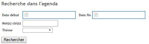 Recherche Agenda Landes