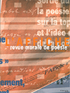 "L’Affiche, revue murale de poésie"