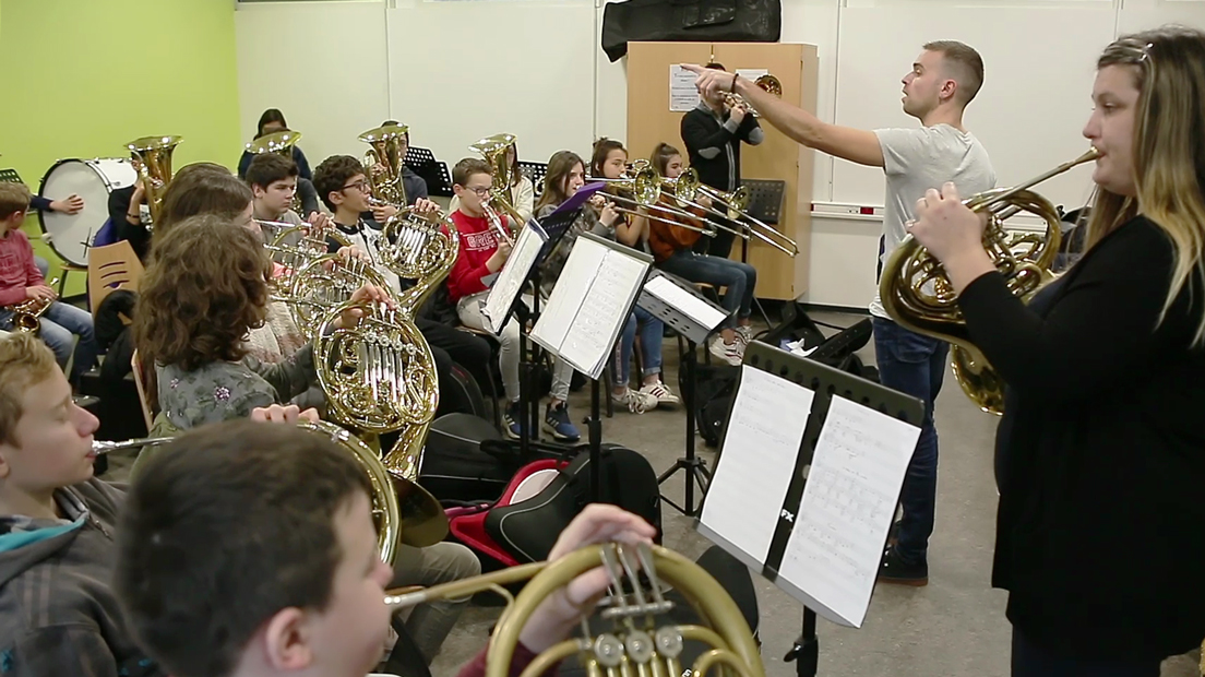 La Classe-Orchestre, une exp&eacute;rience ouverte &agrave; tous au coll&egrave;ge Jules-Ferry de Gabarret