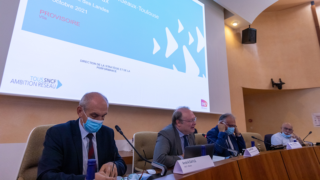 LGV Bordeaux-Dax : « un dossier plus que fondamental » pour le Département