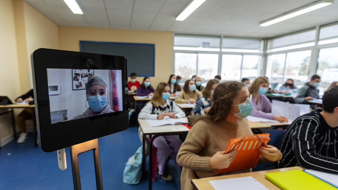 Des robots pour continuer l'&eacute;cole malgr&eacute; la maladie