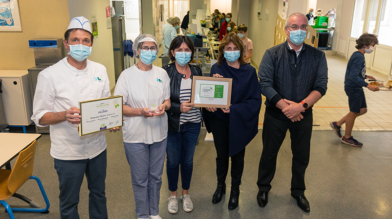 Le collège de Tartas, bon élève du bien-manger