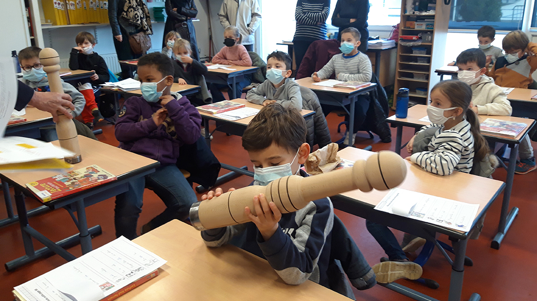 Des quilles pour les &eacute;coliers landais