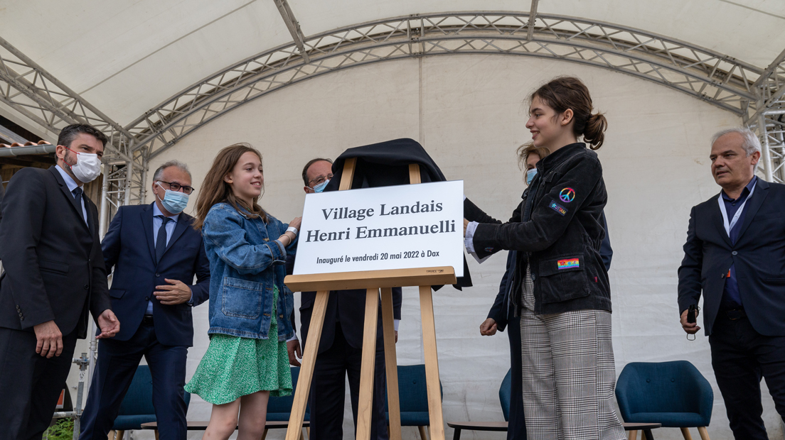 Le Village Landais Alzheimer porte le nom d&rsquo;Henri Emmanuelli
