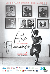 Affiche du festival international Arte Flamenco 2019