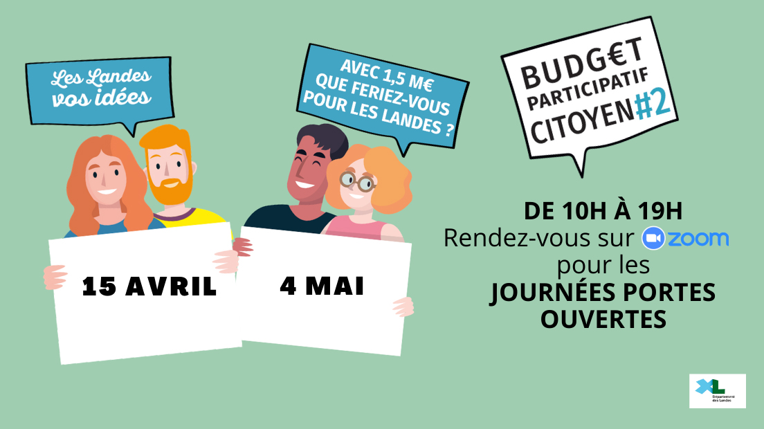 Journées portes ouvertes du Budget Participatif Citoyen des Landes #2